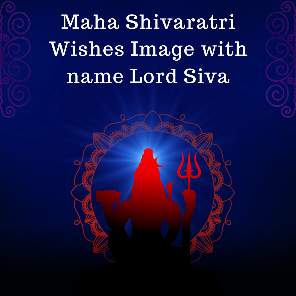 Happy Mahashivratri Day Wish Card Card